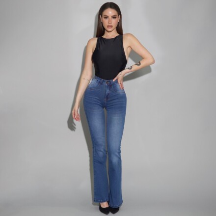 COD: 1179 JEANS 1/B FLARE BUDAPEST