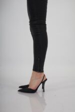 Jeans 1/b Dark Zipper Desgastado - Imagen 6