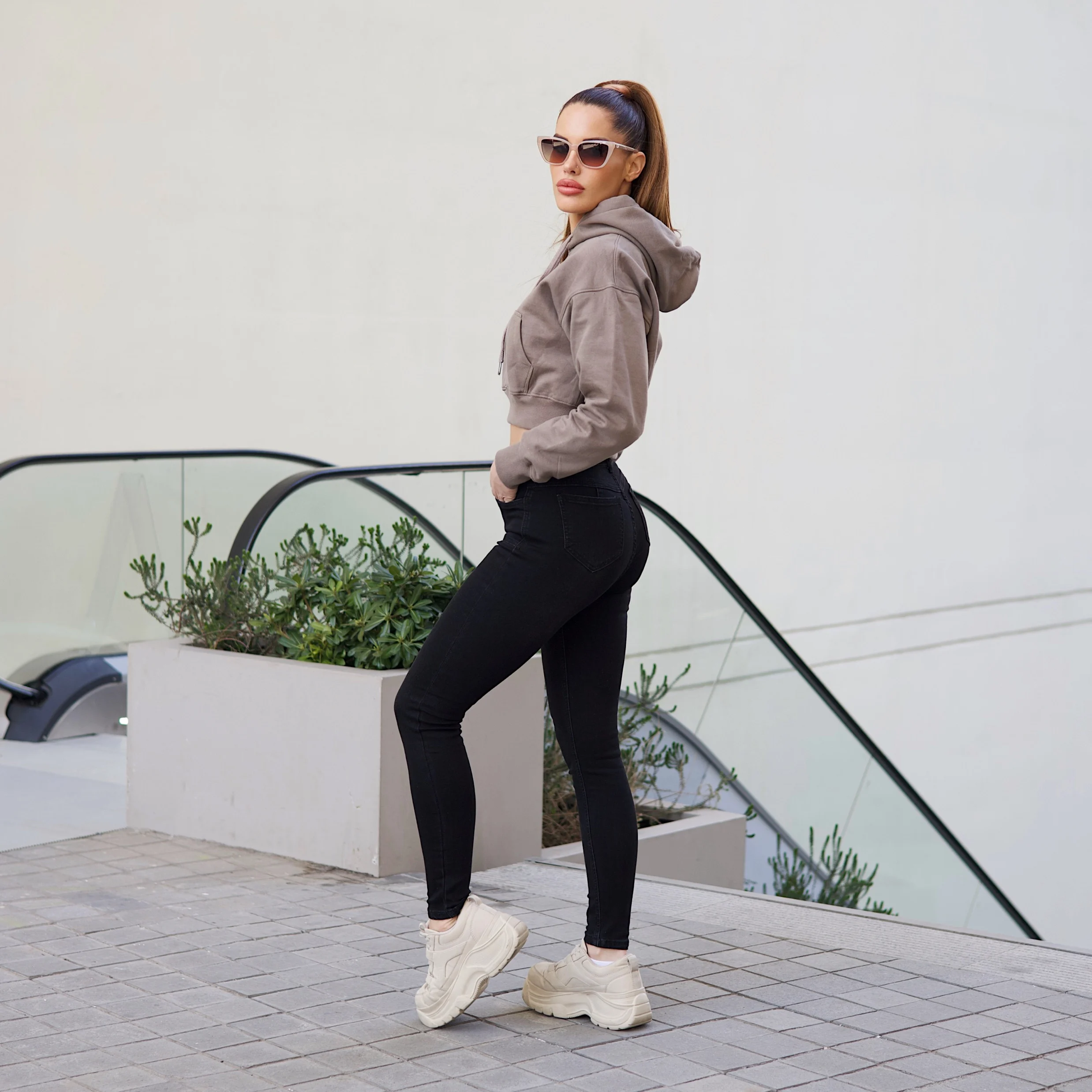 Jeans Monaco Mujer Black - Vista 2
