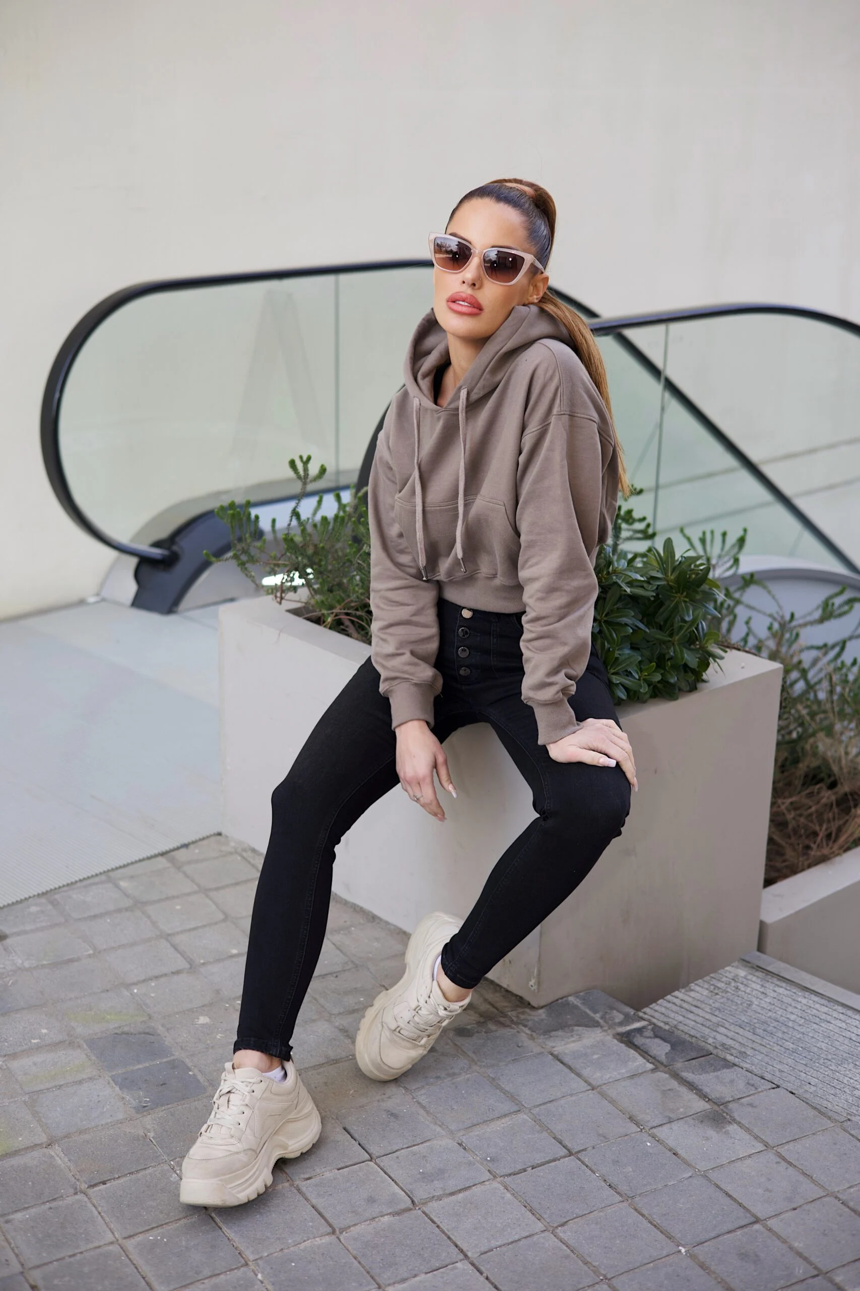 Jeans Monaco Mujer Black - Vista 5