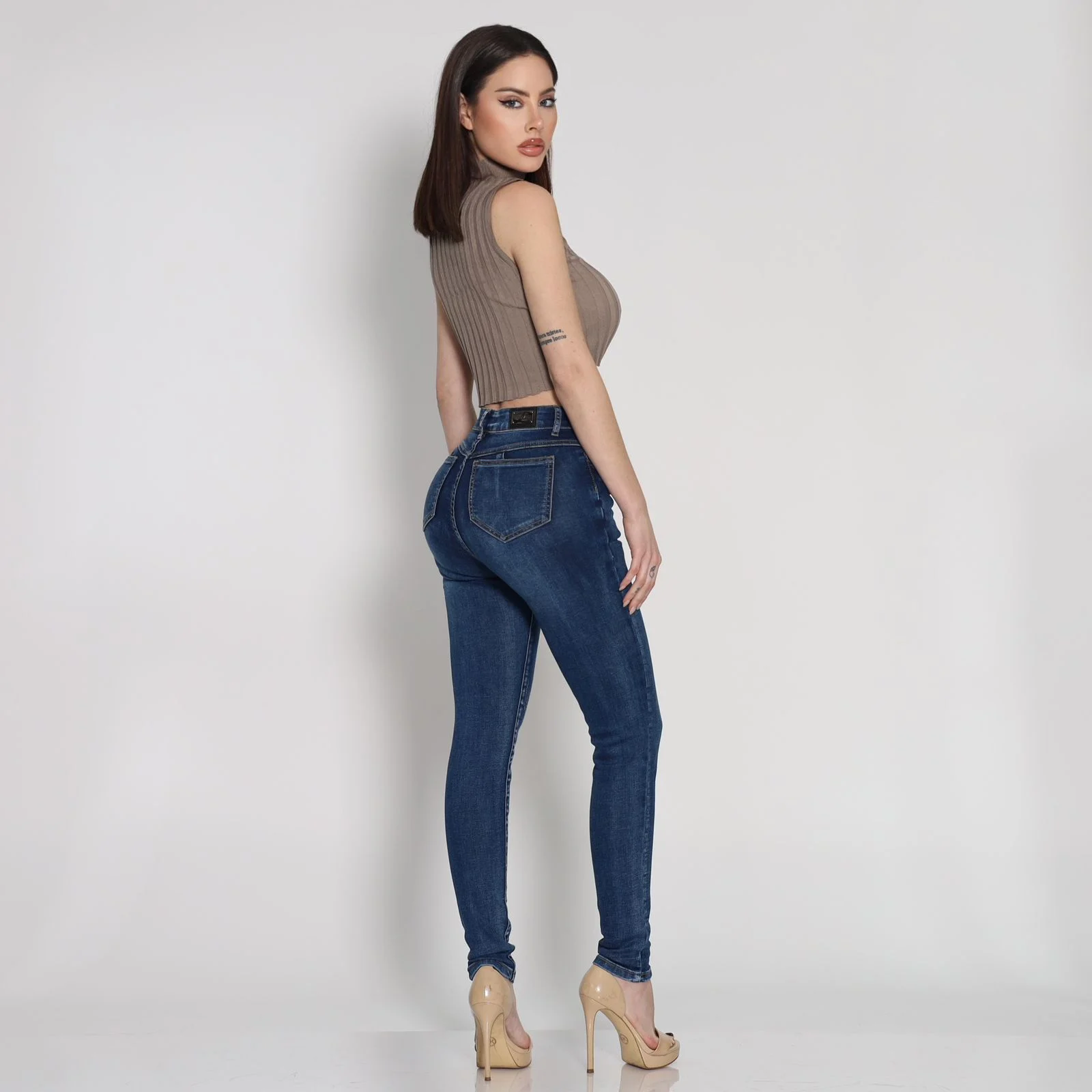 Jeans Esthetic Mujer Blue Focalizado - Vista 3