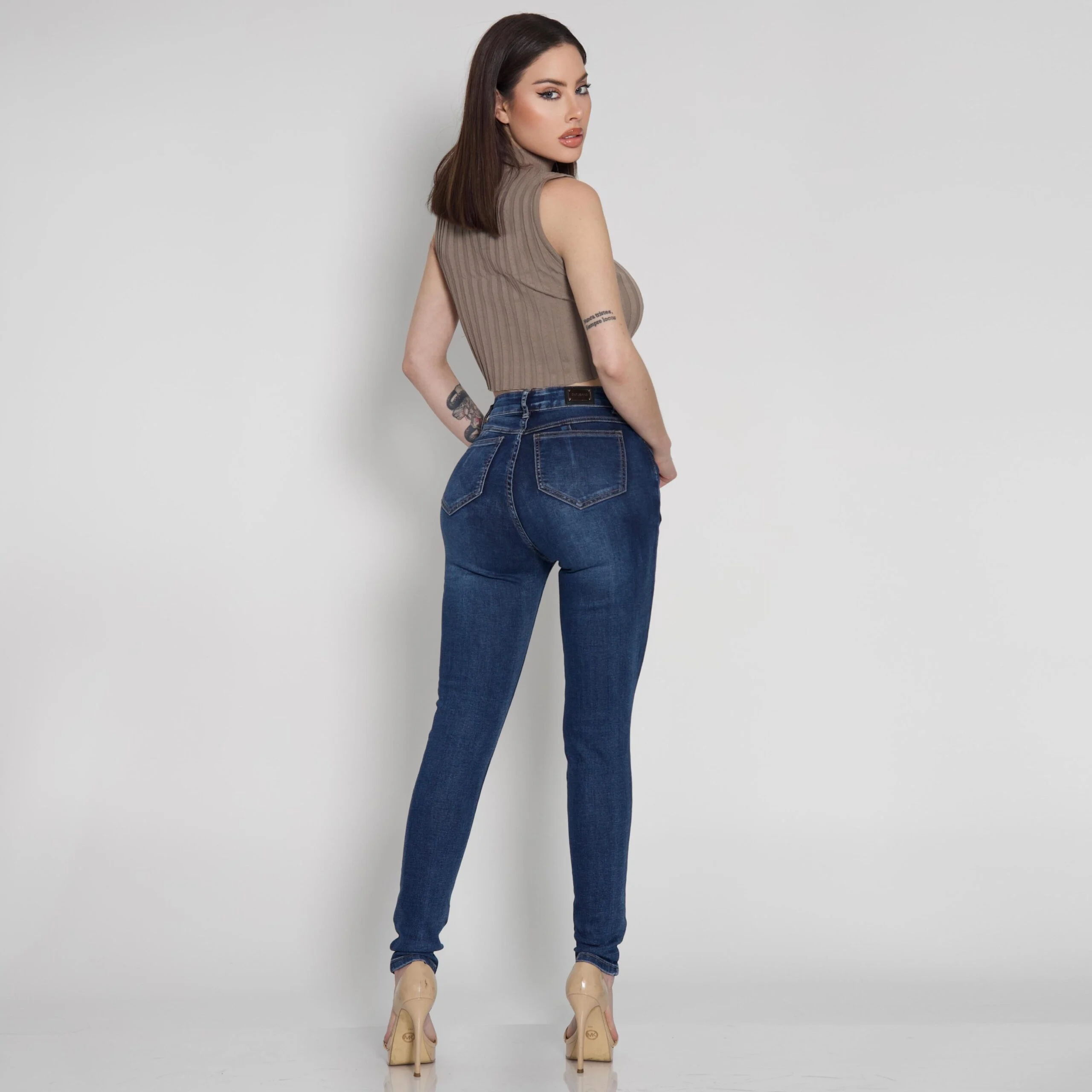 Jeans Esthetic Mujer Blue Focalizado - Vista 4