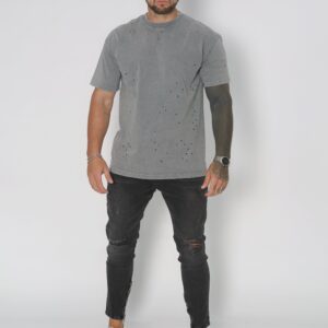 Jeans Men Dark Zipper