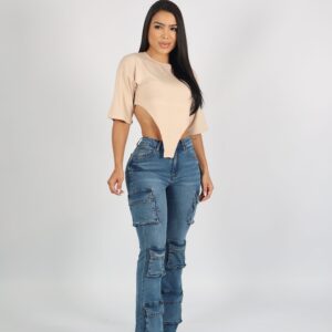 Multipocket Santorini Blue Intermedio