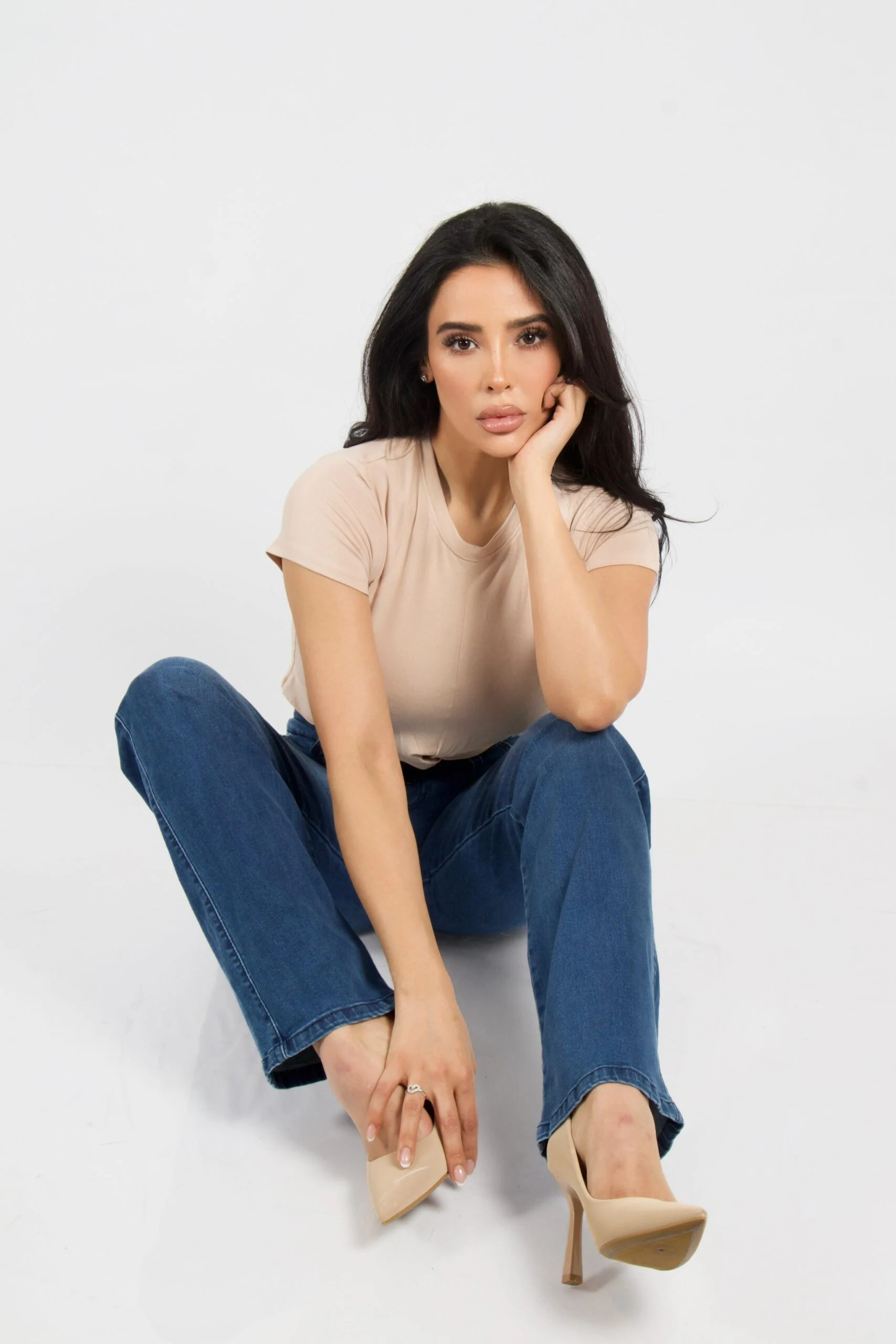 Jeans Wide Leg Blue intermedio - Vista 5