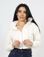 Polerón Capucha Woman Zipper