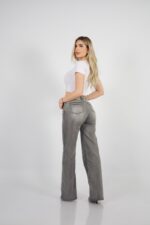 Jeans wide leg grey - Imagen 4
