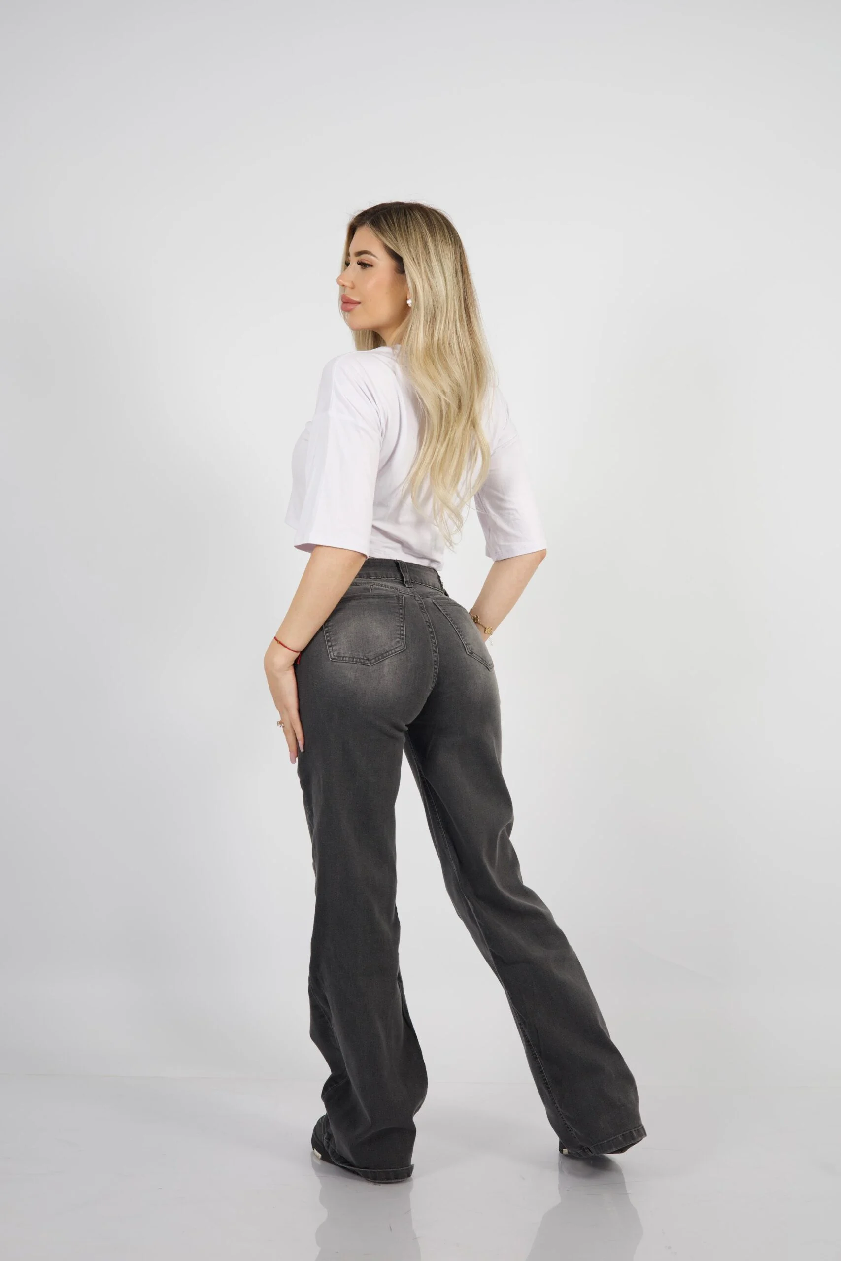Jeans Wide Leg Bélgica Mujer - Vista 2
