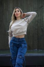 Cargo Multipocket Luxury Blue intermedio - Imagen 2