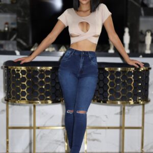 Jeans W Classic Rotura Japón