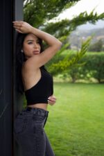 Jeans W Classic destroyed Black Nevado - Imagen 8