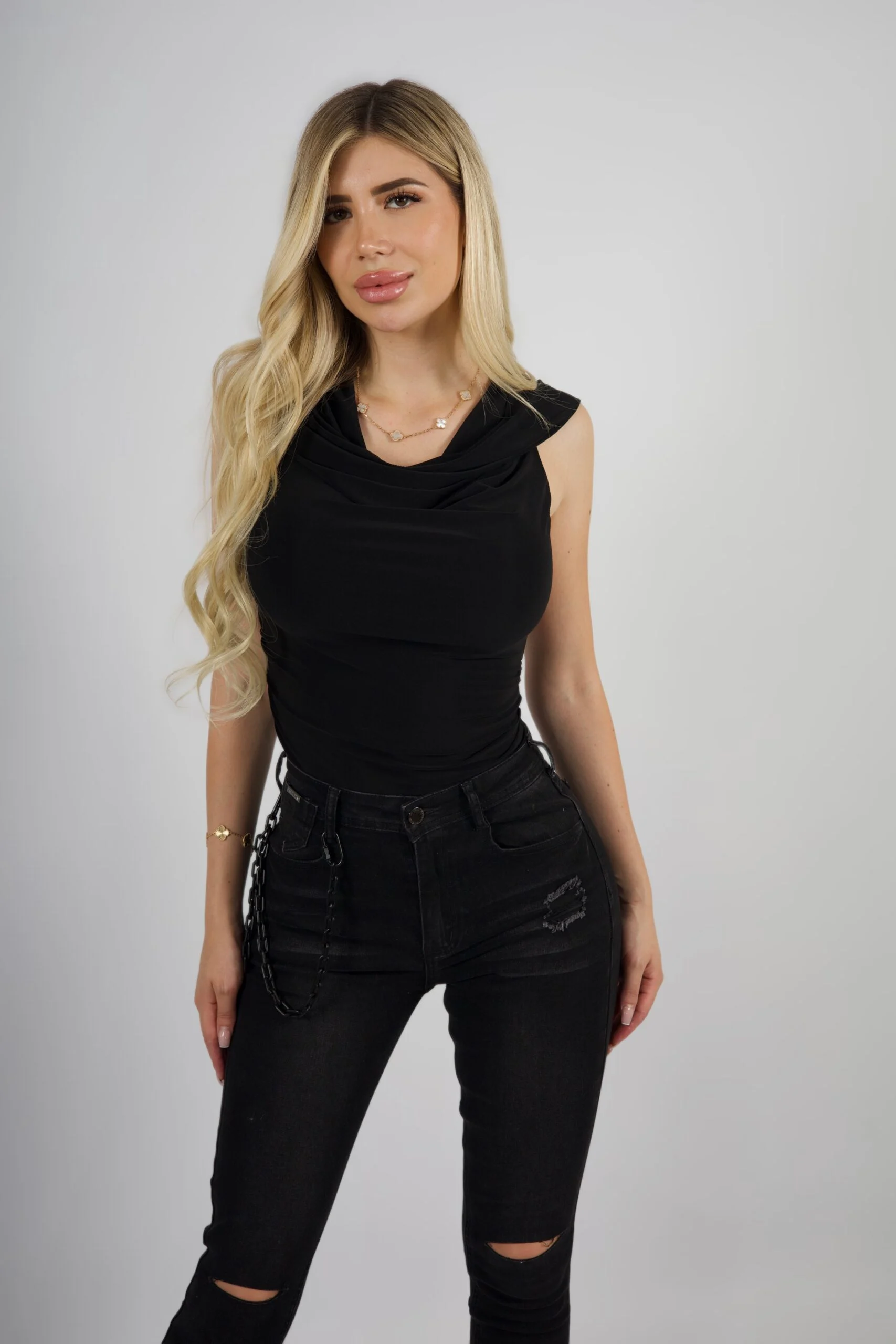 Jeans Rockstar Mujer Black - Vista 3