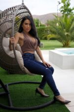 Jeans W Classic destroyed Black Blue - Imagen 4