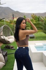 Jeans W Classic destroyed Black Blue - Imagen 2