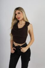 Jeans Cargo Paris Black Desgastado - Imagen 3