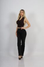 Jeans Cargo Paris Black Desgastado - Imagen 2