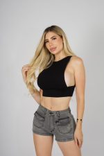 Short W Cargo Gris - Imagen 4