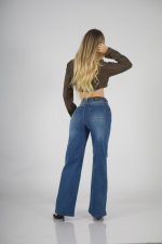 Jeans Baggy ajustable Azul intermedio - Imagen 6
