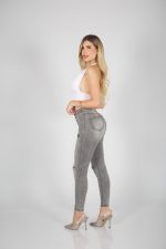 Jeans Lipo Shapper 5/b Grigio destroyed - Imagen 4