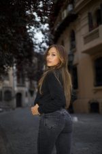 Jeans W Classic destroyed Black Nevado - Imagen 5