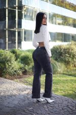 Jeans W Cargo Paris Dark desgastado - Imagen 2
