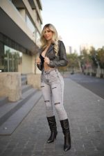 Jeans W Classic destroyed grey - Imagen 2