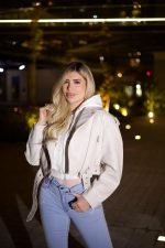 Jeans W Classic destroyed Celeste Ice - Imagen 3