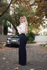 Jeans Palazzo Street Aesthetic - Imagen 2
