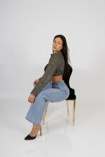 Jeans Baggy ajustable Celeste - Imagen 6