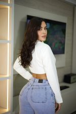 Jeans Baggy ajustable Celeste - Imagen 4