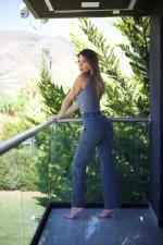 Jeans W Cargo Paris Grigio - Imagen 4