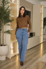Jeans W Cargo Paris Blue Celeste Intermedio