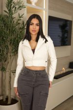 Jeans W Cargo Paris Grigio - Imagen 3