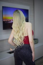 Jeans Wide Leg Fit Dark - Imagen 4