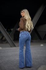 Extra Flare Geometric Blue Nevado - Imagen 3