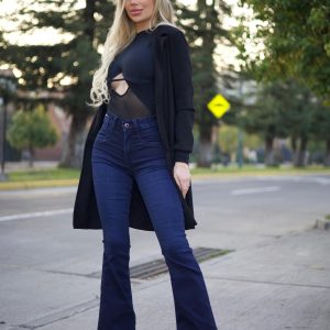 Flare Black Blue