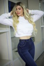 Jeans W Classic Blue Plastiflecha - Imagen 5