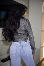 Jeans Straight Cargo Milán Celeste - Imagen 4