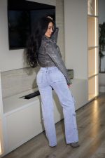 Jeans Straight Cargo Milán Celeste - Imagen 3