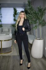 Jeans W Two Button Black
