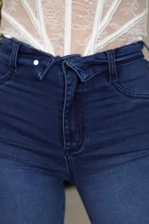 Jeans Pretina Doblada blue Focalizado - Vista 2